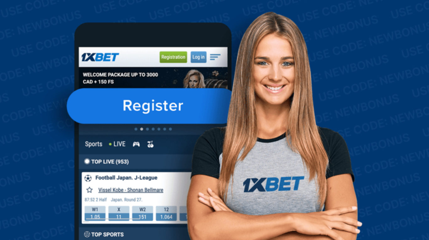 Instructions détaillées pour l'inscription sur 1xBet